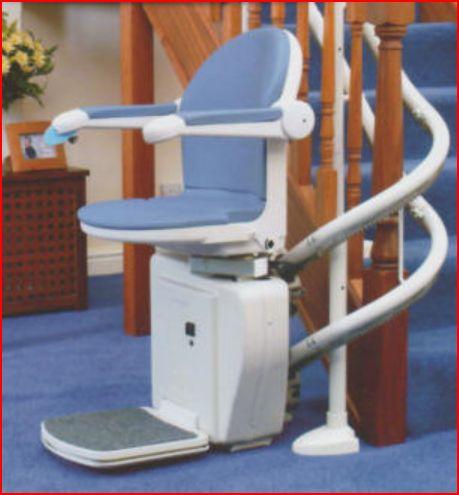 Sterling 2000 Curved Stairlift
