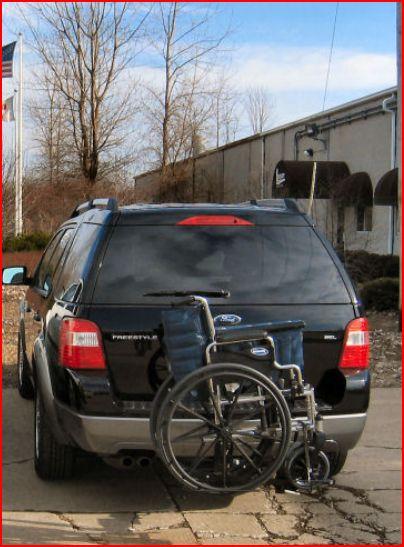 Wheelchair Carrier Tilt n Tote