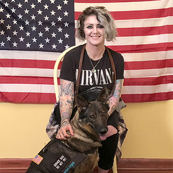 Samantha & Lash, US Air Force