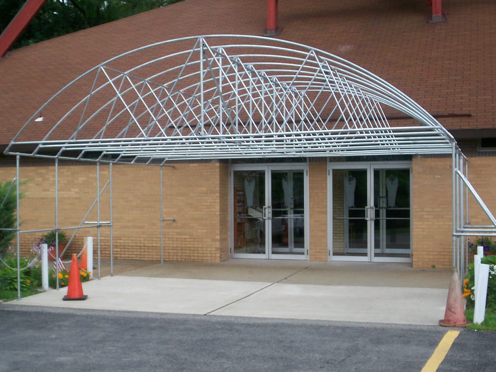 Commercial Domed Awning